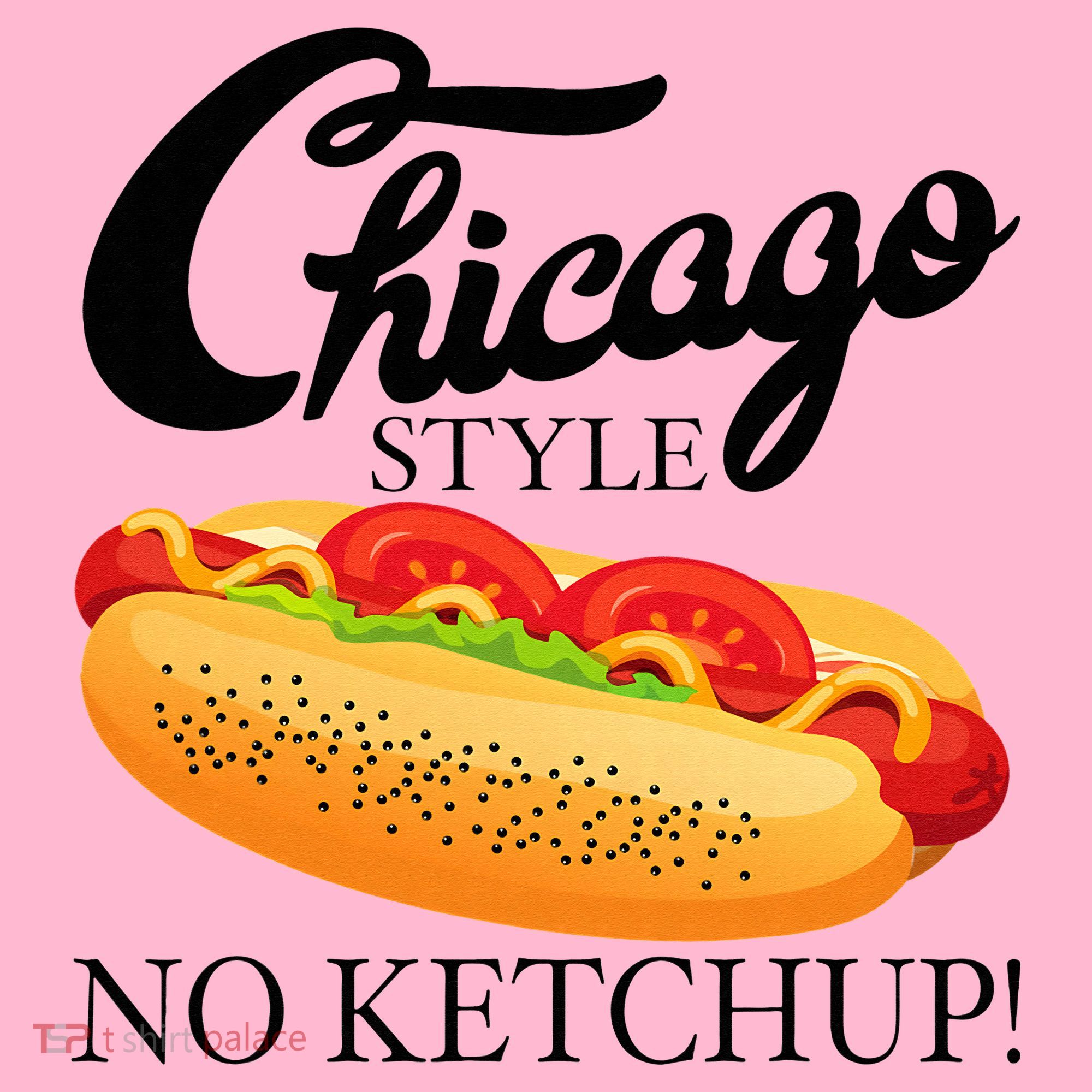 Chicago Style Hot Dog Summer 4th Of July No Ketchup Gift Coaster