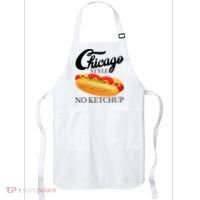 Chicago Style Hot Dog Summer 4th Of July No Ketchup Gift Apron thumb 0