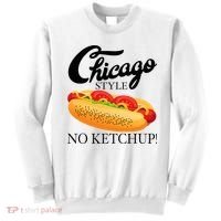 Chicago Style Hot Dog Summer 4th Of July No Ketchup Gift Sweatshirt thumb 0