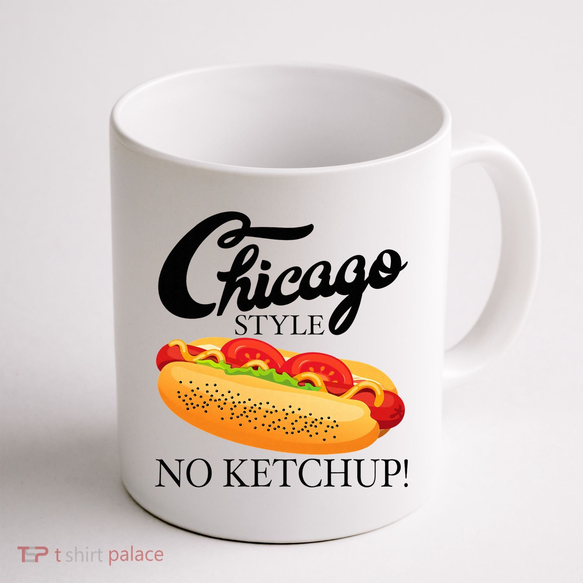Chicago Style Hot Dog Summer 4th Of July No Ketchup Gift Coffee Mug