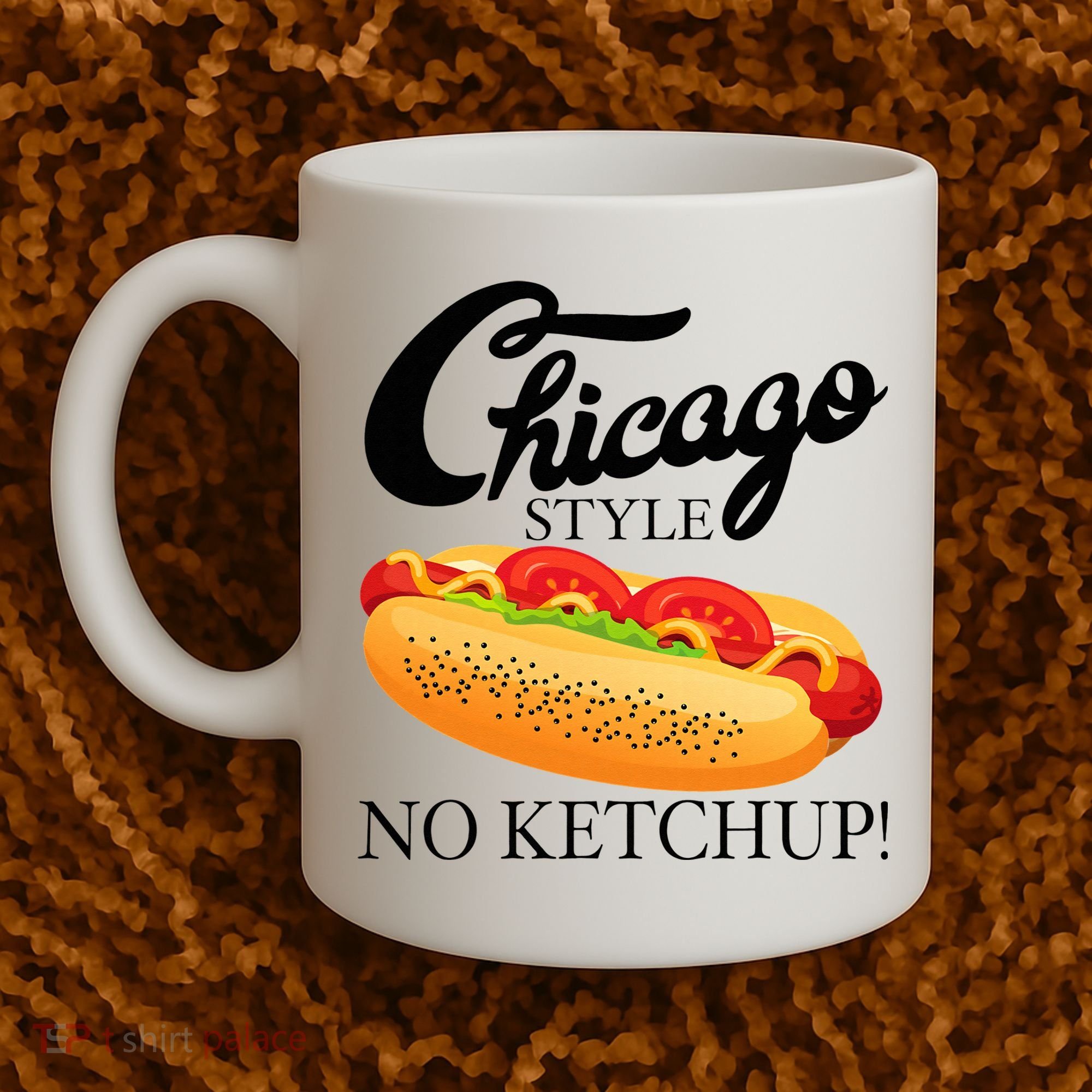 Chicago Style Hot Dog Summer 4th Of July No Ketchup Gift Coffee Mug