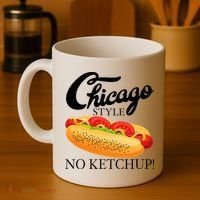 Chicago Style Hot Dog Summer 4th Of July No Ketchup Gift Coffee Mug thumb 4