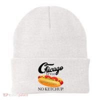 Chicago Style Hot Dog Summer 4th Of July No Ketchup Gift Beanie thumb 0