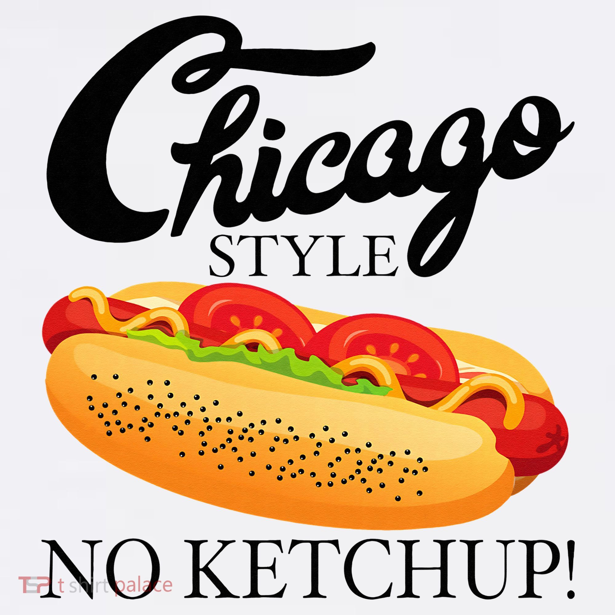Chicago Style Hot Dog Summer 4th Of July No Ketchup Gift Women's Hoodie
