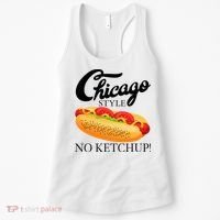 Chicago Style Hot Dog Summer 4th Of July No Ketchup Gift Women's Tank Top thumb 0