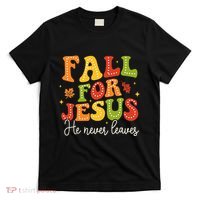 Christian Sayings Halloween Fall For Jesus Religious T-Shirt thumb 0