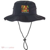 Christian Sayings Halloween Fall For Jesus Religious Bucket Hat thumb 0
