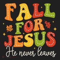 Christian Sayings Halloween Fall For Jesus Religious Beanie thumb 2