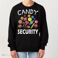 Candy Security Halloween Costume Party Women's Sweatshirt thumb 0