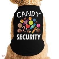 Candy Security Halloween Costume Party Doggie Tank thumb 0