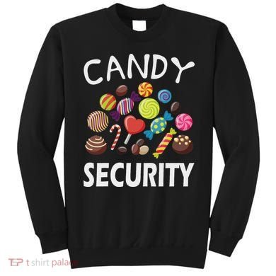 Candy Security Halloween Costume Party Sweatshirt