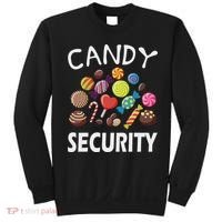 Candy Security Halloween Costume Party Sweatshirt thumb 0