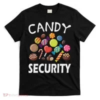 Candy Security Halloween Costume Party T-Shirt thumb 0