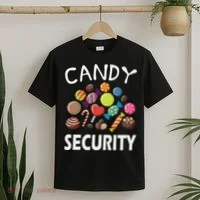 Candy Security Halloween Costume Party T-Shirt thumb 2