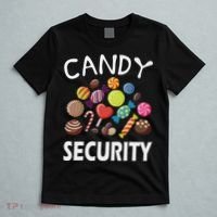 Candy Security Halloween Costume Party T-Shirt thumb 5