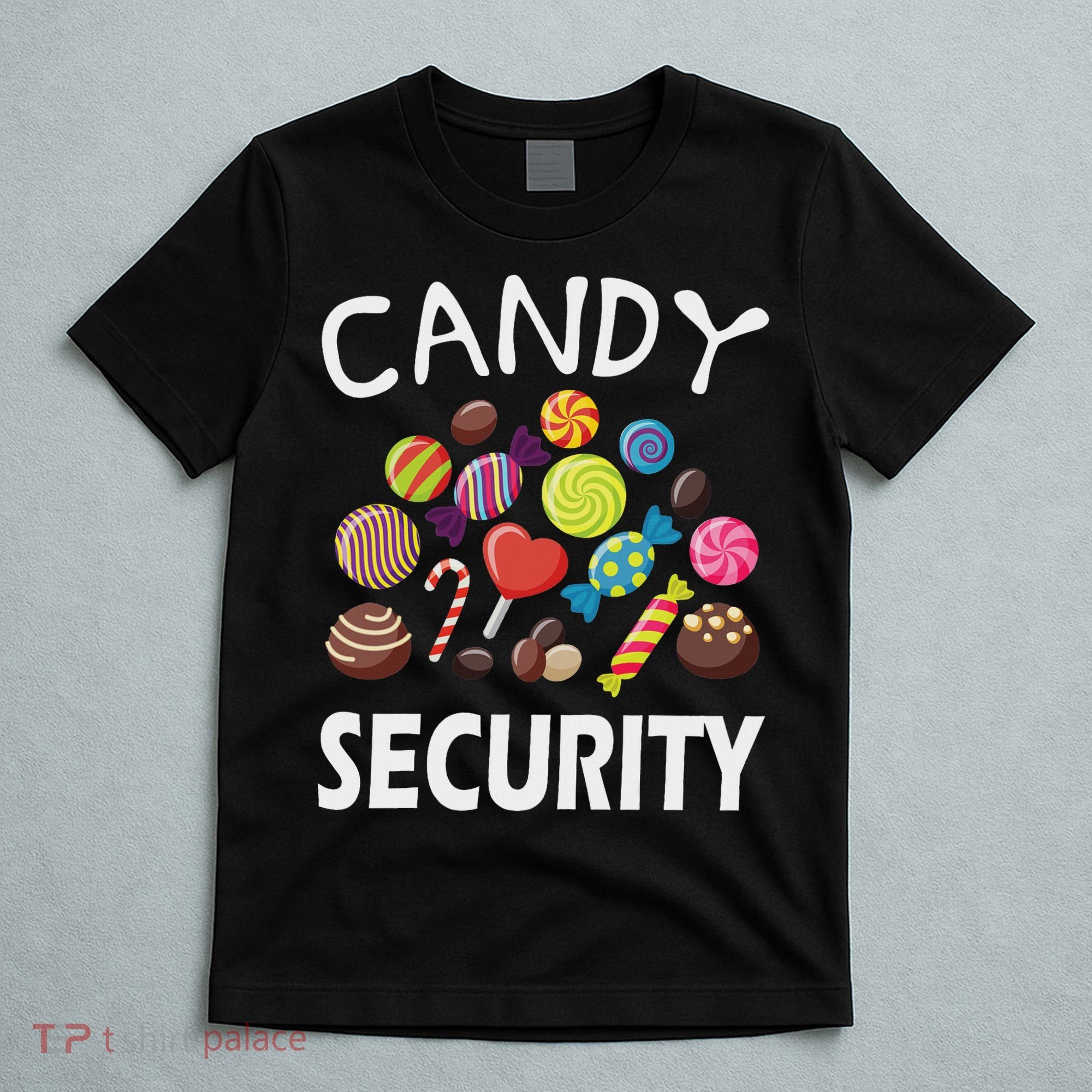 Candy Security Halloween Costume Party T-Shirt