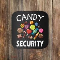 Candy Security Halloween Costume Party Coaster thumb 0