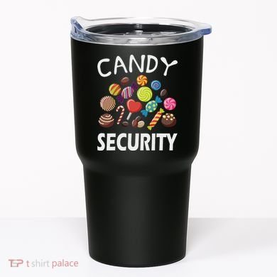 Candy Security Halloween Costume Party Tumbler