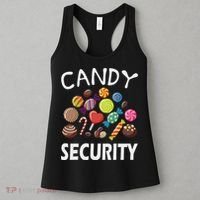 Candy Security Halloween Costume Party Women's Tank Top thumb 3