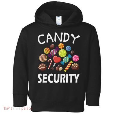 Candy Security Halloween Costume Party Toddler Hoodie