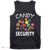 Candy Security Halloween Costume Party Tank Top thumb 0