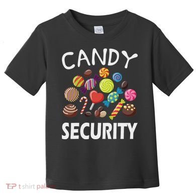 Candy Security Halloween Costume Party Toddler T-Shirt
