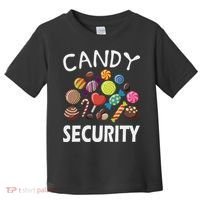 Candy Security Halloween Costume Party Toddler T-Shirt thumb 0