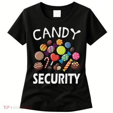 Candy Security Halloween Costume Party Women's T-Shirt