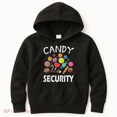 Candy Security Halloween Costume Party Kids Hoodie
