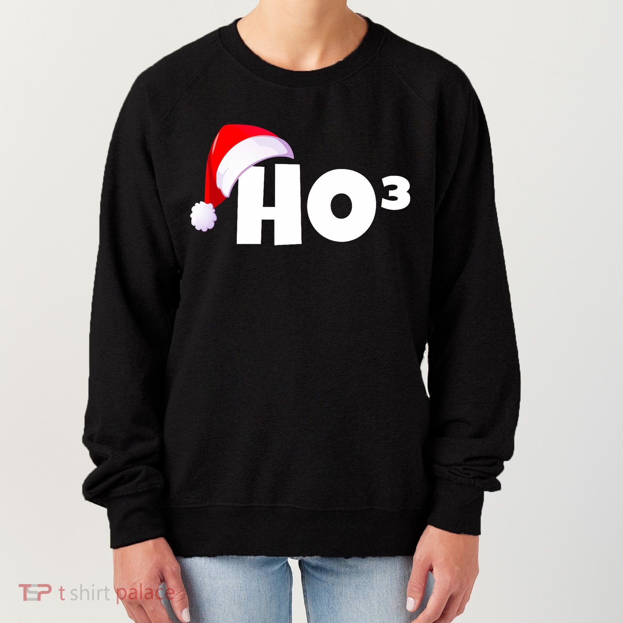 Christmas Santa Hohoho Math & Physics Joke Women's Sweatshirt