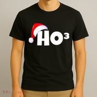 Christmas Santa Hohoho Math & Physics Joke T-Shirt thumb 3
