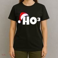 Christmas Santa Hohoho Math & Physics Joke T-Shirt thumb 4