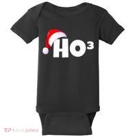 Christmas Santa Hohoho Math & Physics Joke Baby Bodysuit thumb 0