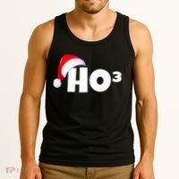 Christmas Santa Hohoho Math & Physics Joke Tank Top thumb 3