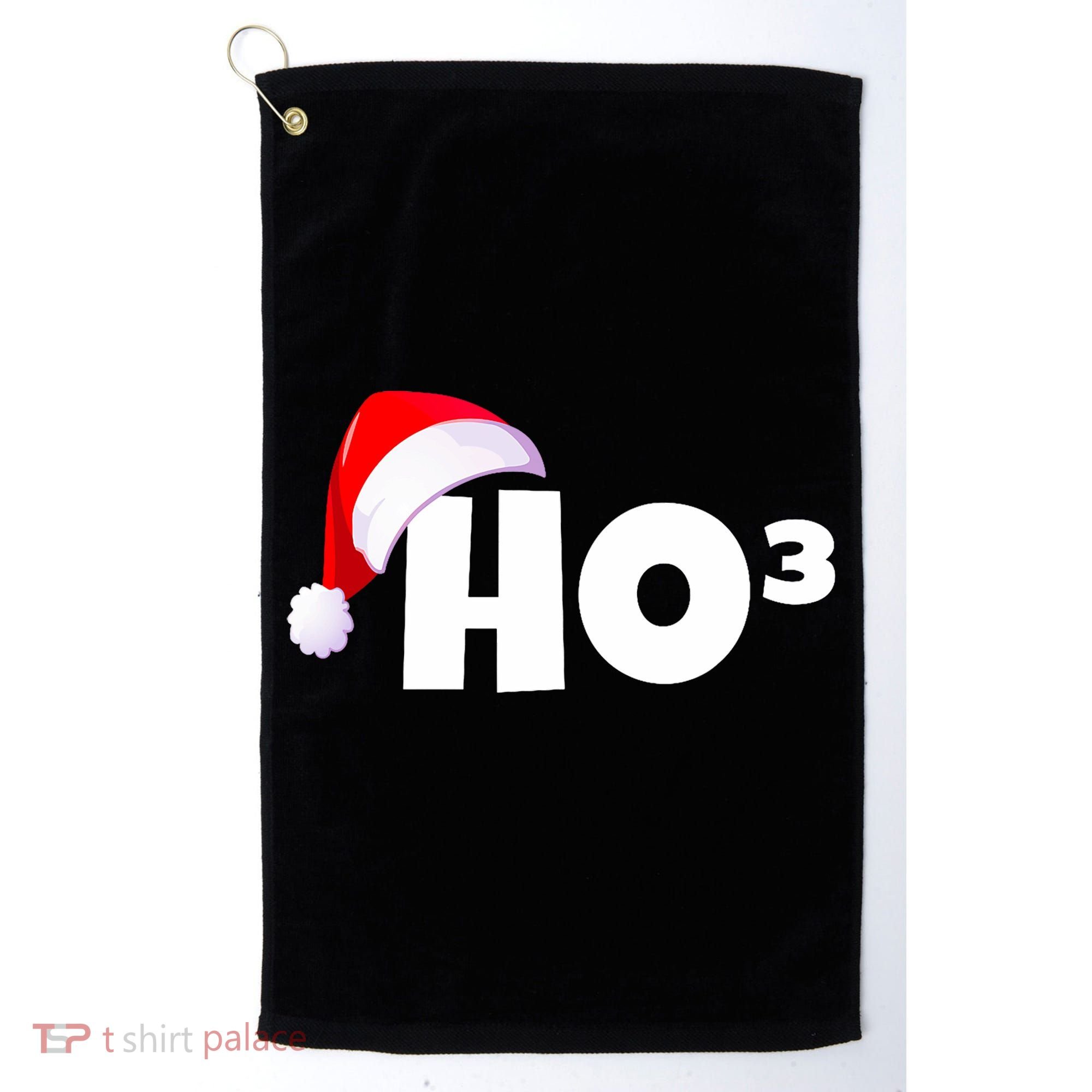 Christmas Santa Hohoho Math & Physics Joke Golf Towel