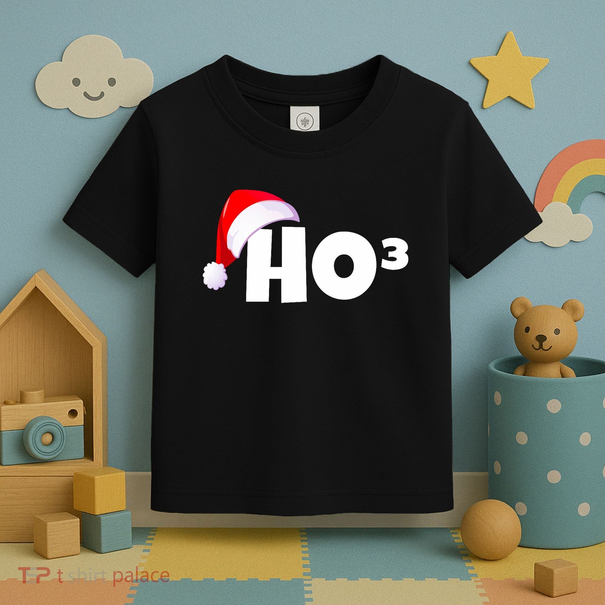 Christmas Santa Hohoho Math & Physics Joke Toddler T-Shirt