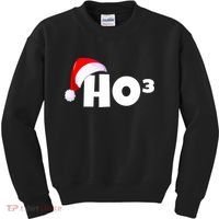 Christmas Santa Hohoho Math & Physics Joke Kids Sweatshirt thumb 0