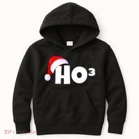 Christmas Santa Hohoho Math & Physics Joke Kids Hoodie thumb 0