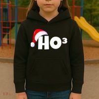 Christmas Santa Hohoho Math & Physics Joke Kids Hoodie thumb 3
