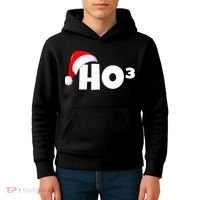 Christmas Santa Hohoho Math & Physics Joke Kids Hoodie thumb 4