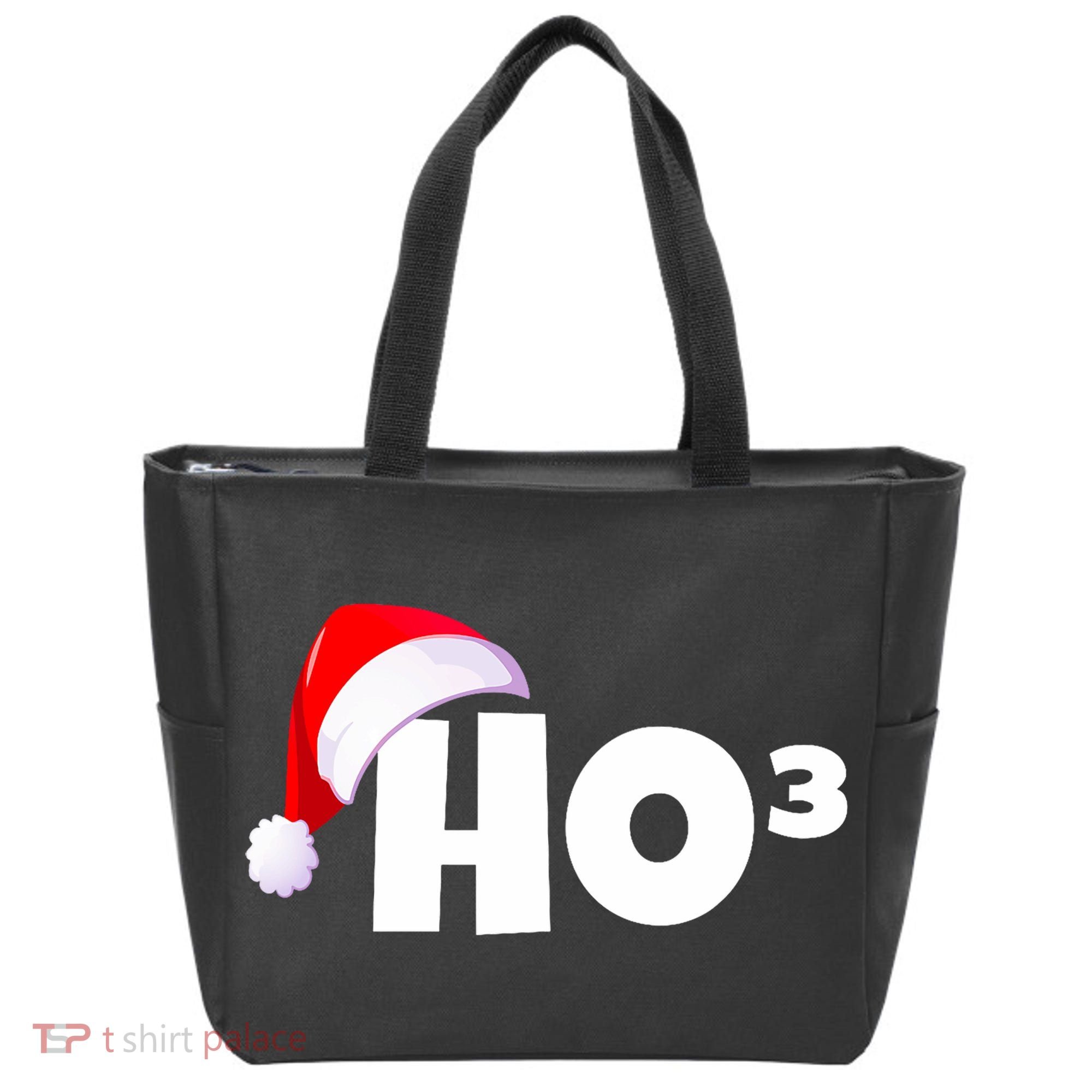 Christmas Santa Hohoho Math & Physics Joke Tote Bag