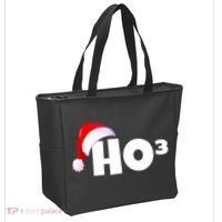 Christmas Santa Hohoho Math & Physics Joke Tote Bag thumb 2