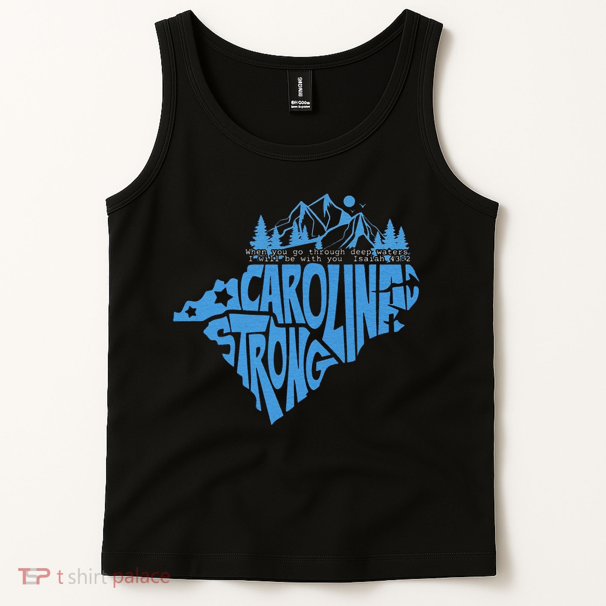 Carolina Strong Hurricane Relief Western Nc Tank Top