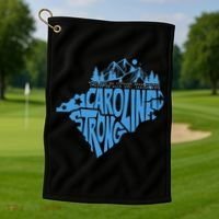 Carolina Strong Hurricane Relief Western Nc Golf Towel thumb 1