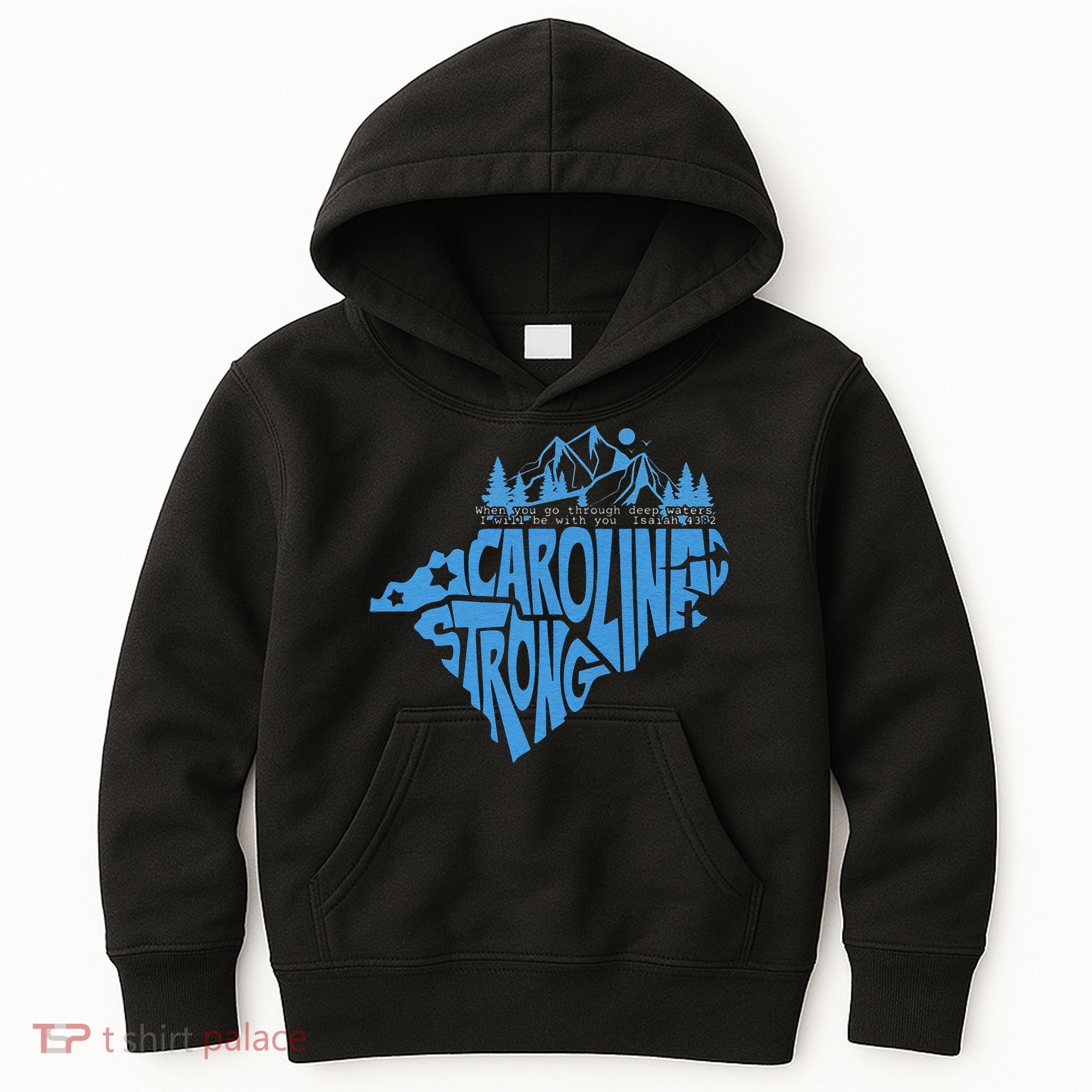 Carolina Strong Hurricane Relief Western Nc Kids Hoodie