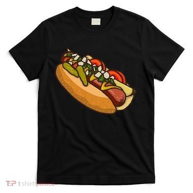 Chicago Style Hot Dog Lover T-Shirt