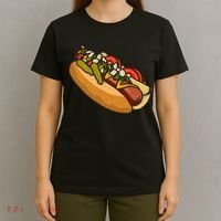 Chicago Style Hot Dog Lover T-Shirt thumb 4
