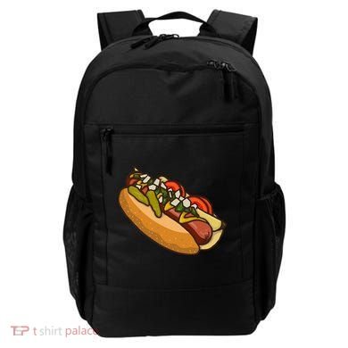 Chicago Style Hot Dog Lover Backpack