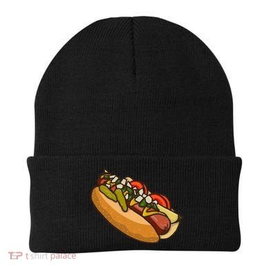 Chicago Style Hot Dog Lover Beanie