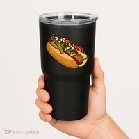 Chicago Style Hot Dog Lover Tumbler thumb 2
